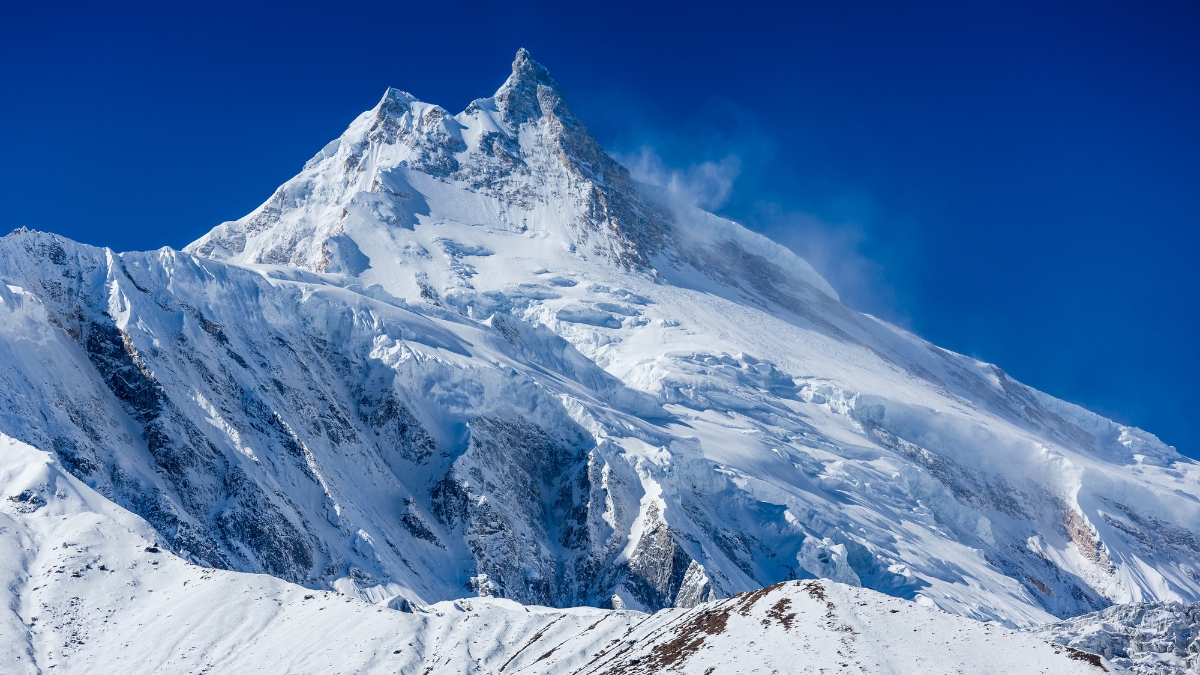 Manaslu Trek view in autumn season (September)