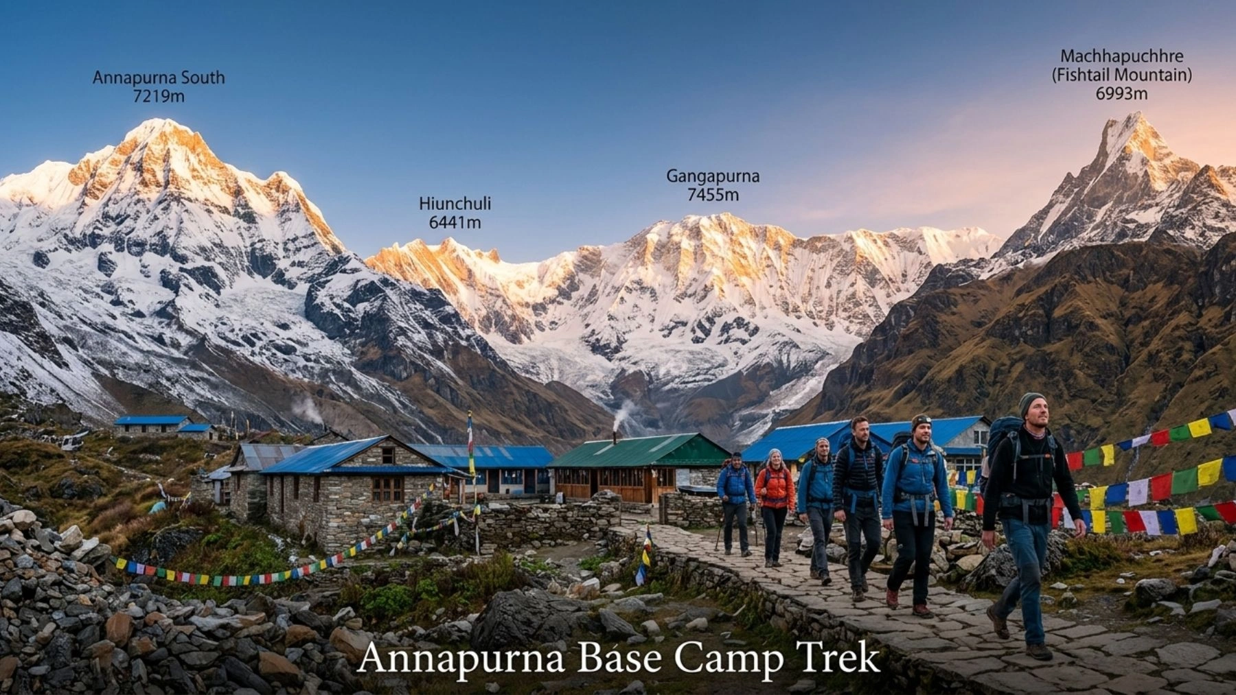 Annapurna Base Camp Trek as best winter treks in Nepal