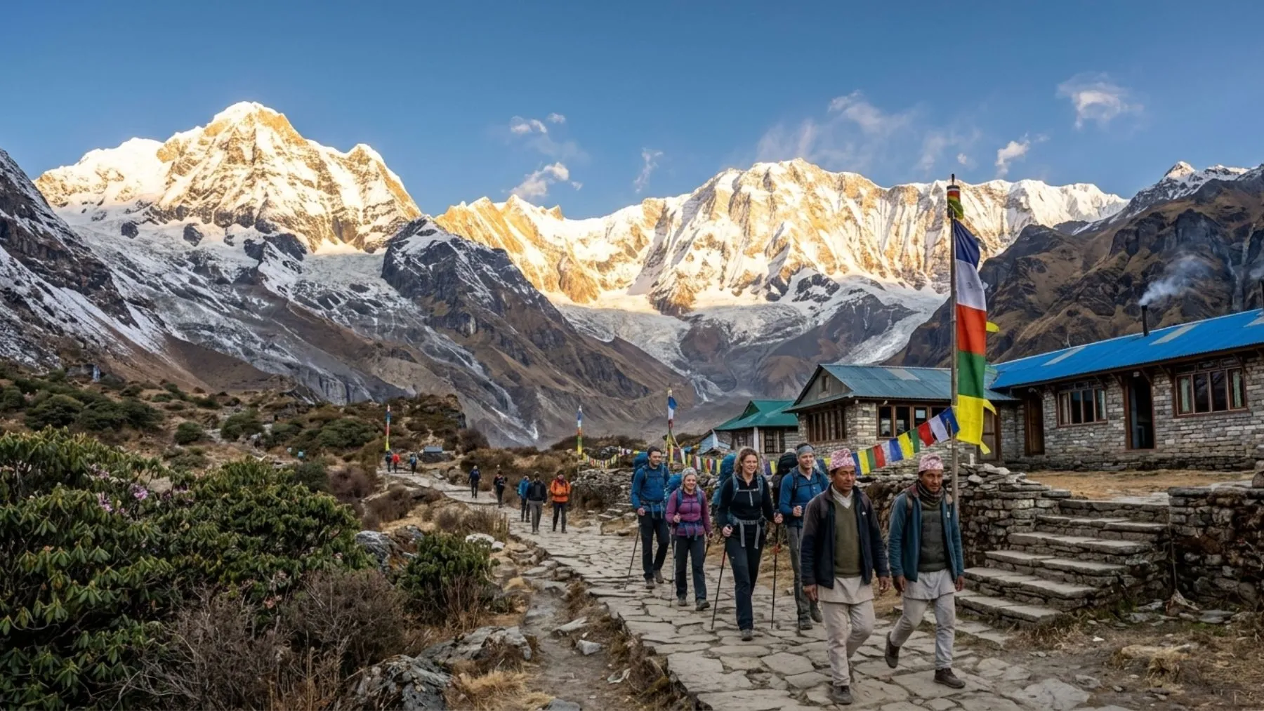 Annapurna Base Camp Trek as best treks in nepal