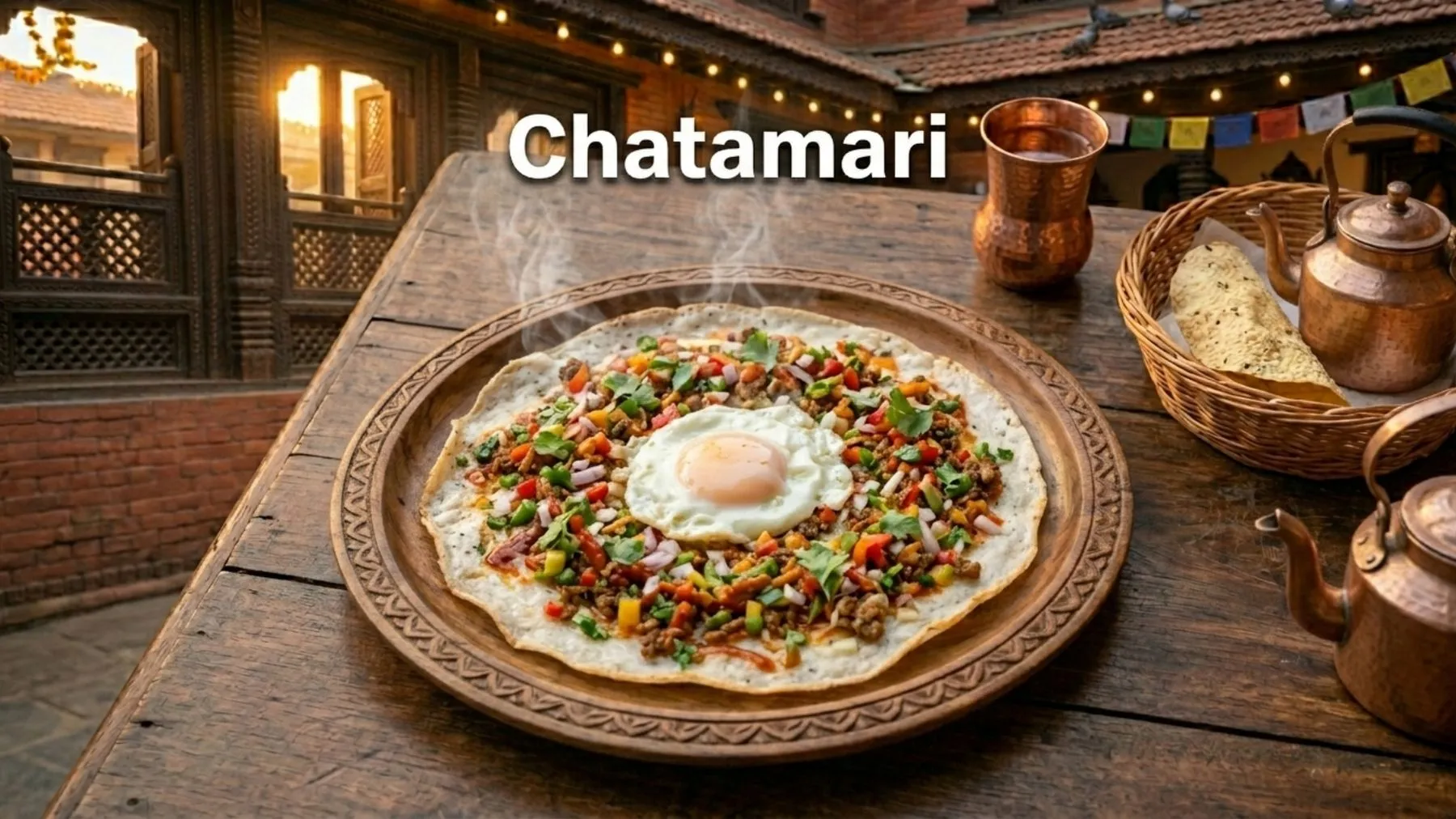 Chatamari – Nepal’s Newari Pizza