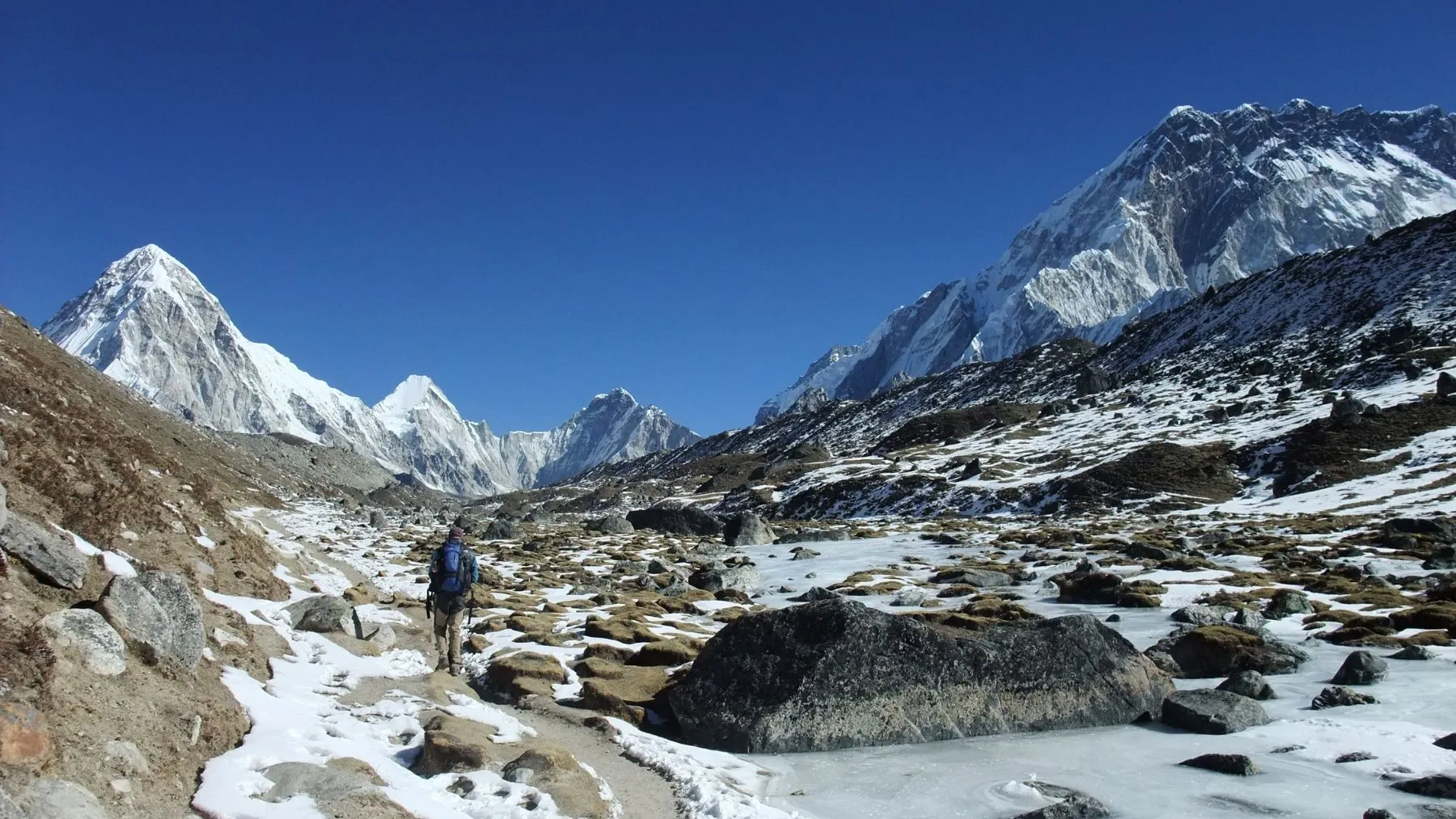 Everest Base Camp Trek in November weather views