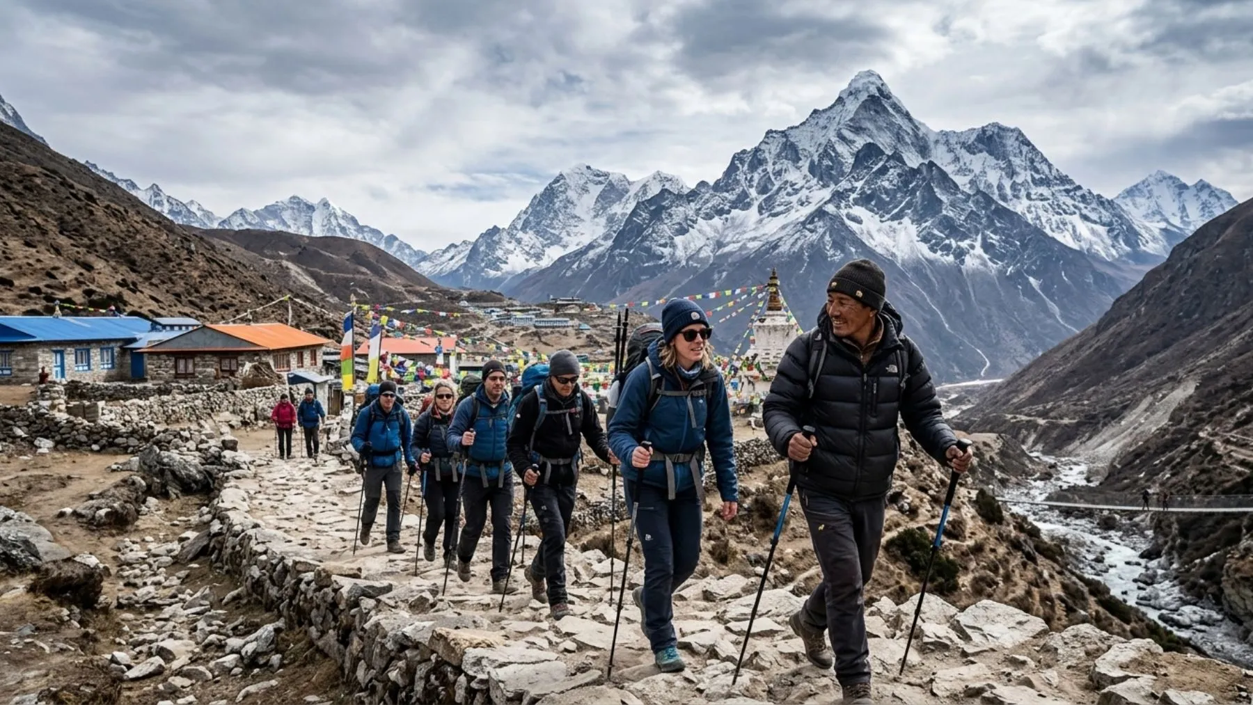 Everest Base Camp Trek as best treks in Nepal