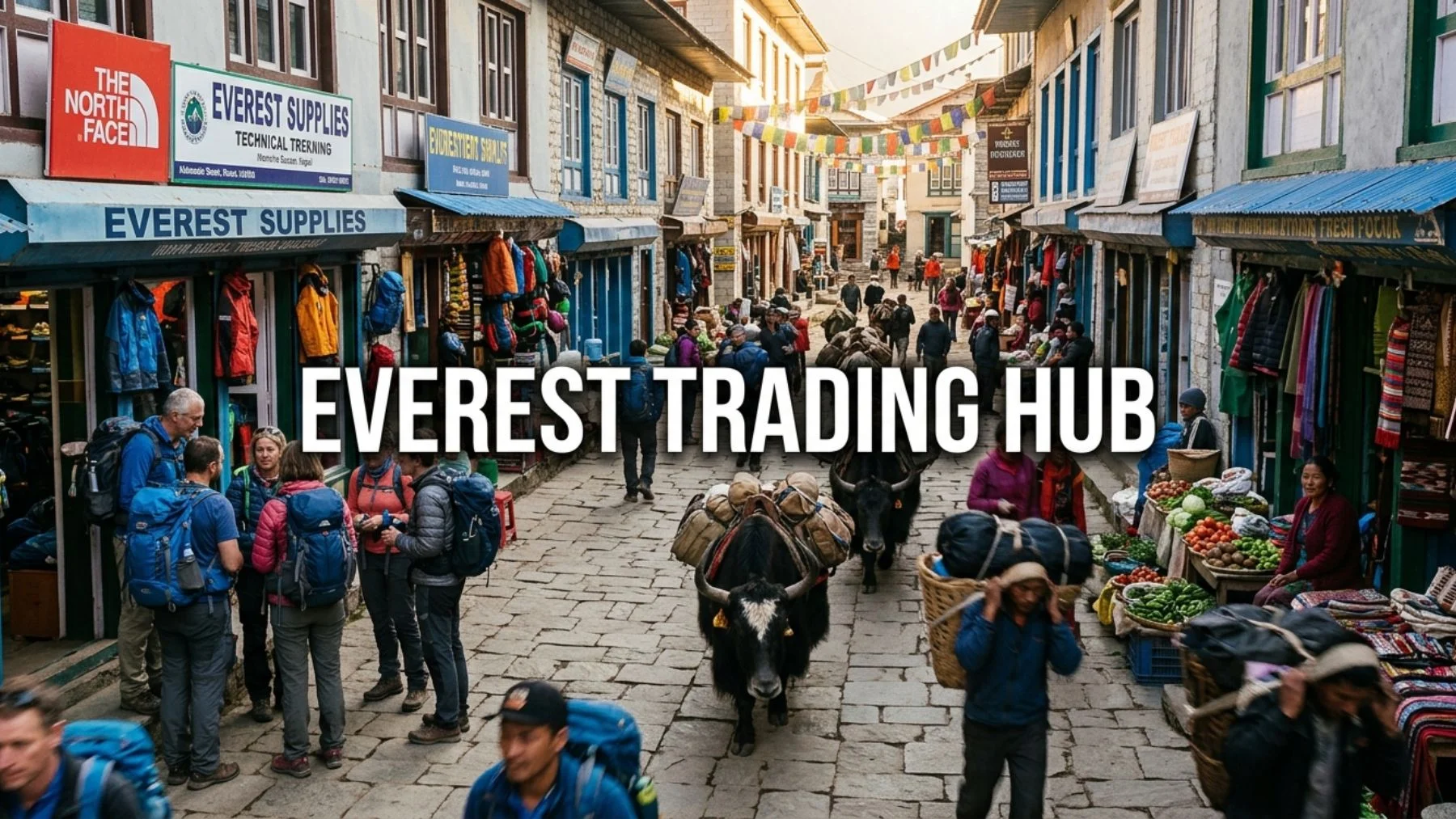 Main Trading Hub of the Everest Region