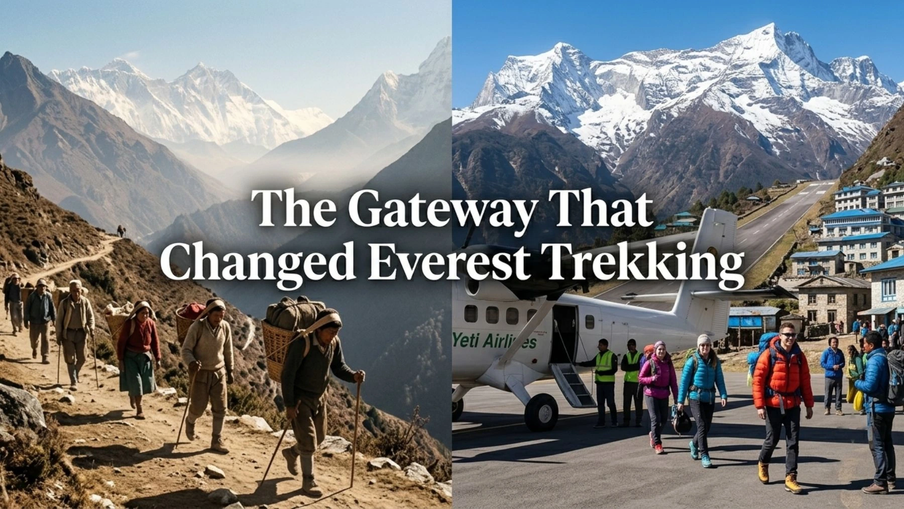 Lukla Airport Changed Everest Trekking Forever