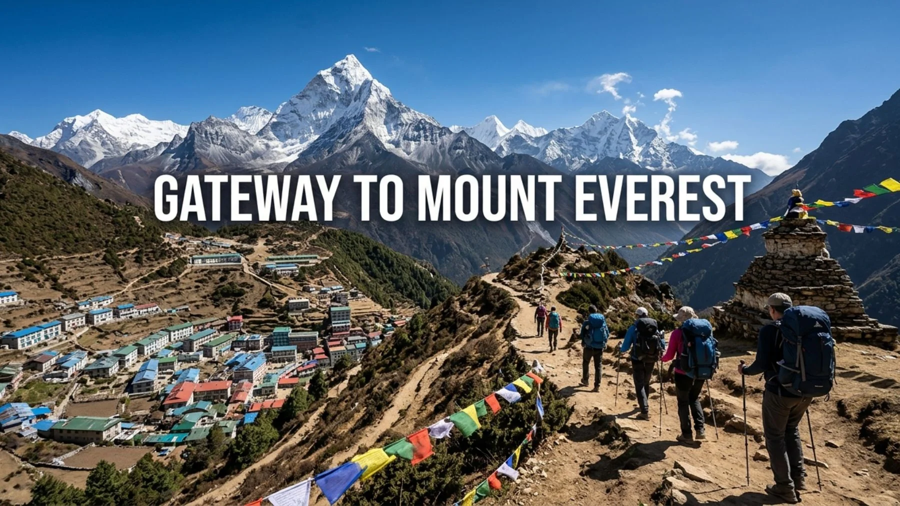 Gateway to Mount Everest as Facts About Namche Bazaar