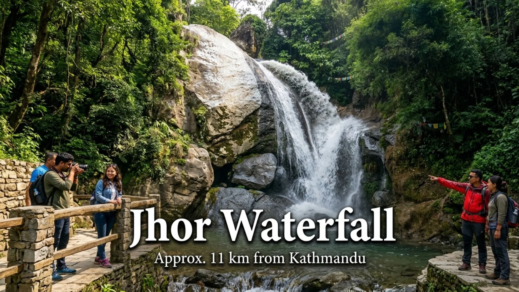 Jhor Waterfall (Baundeshwor) – The Best Waterfall for Families