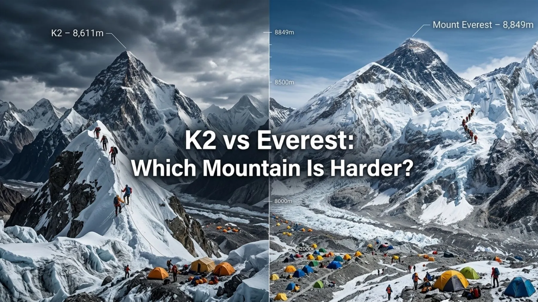 K2 Mountain vs Everest: Which Mountain Is Harder?