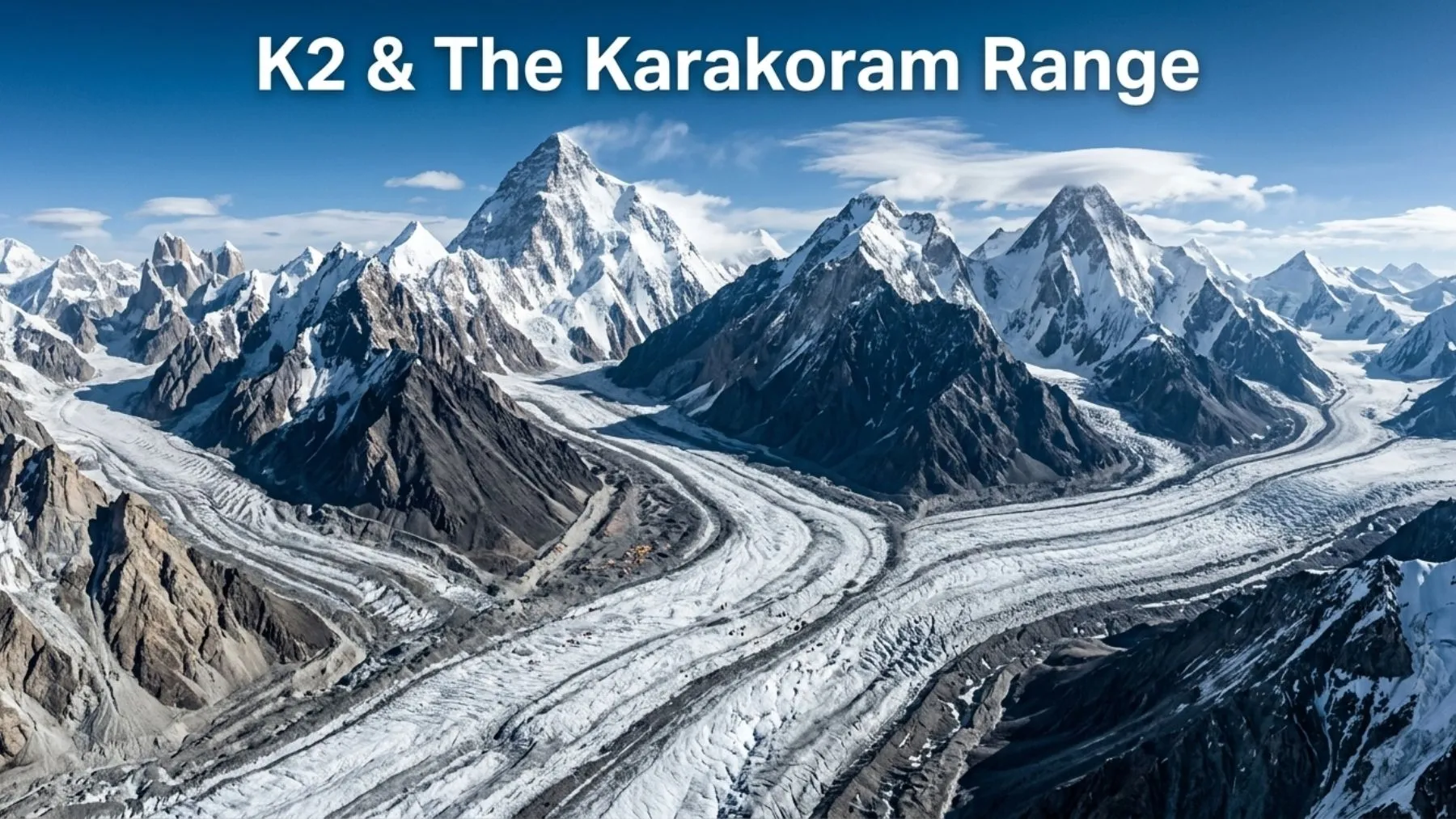 The Geography of K2 & the Karakoram Range