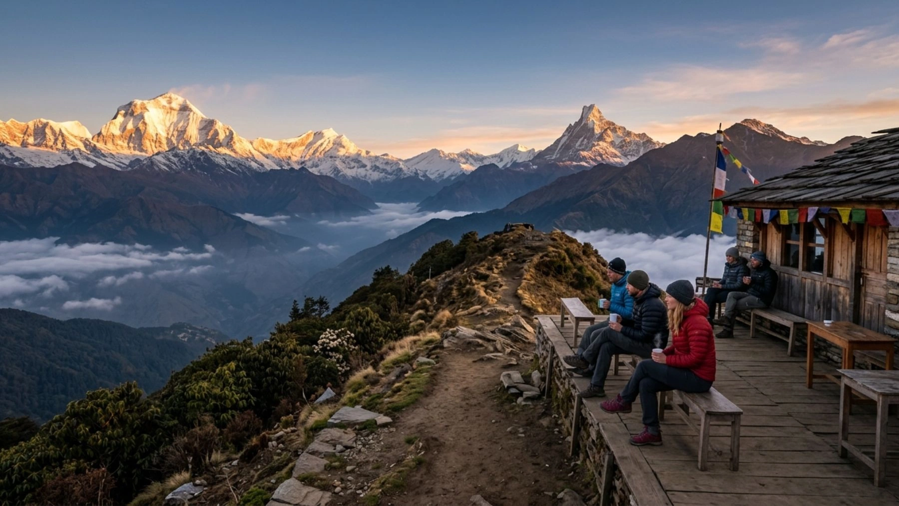 Kopra Danda Trek as winter trek