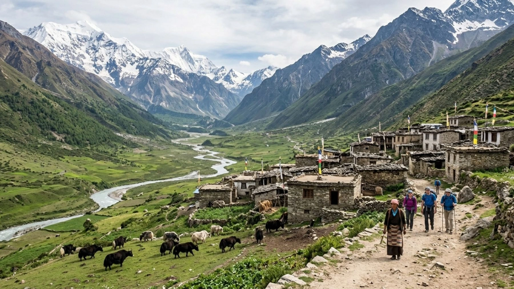 Langtang Valley Trek as winter trek