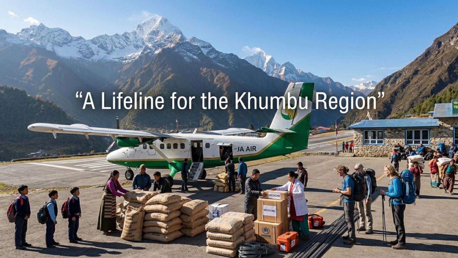 Lukla Is More Than an Airport : It's a Lifeline for the Khumbu Region