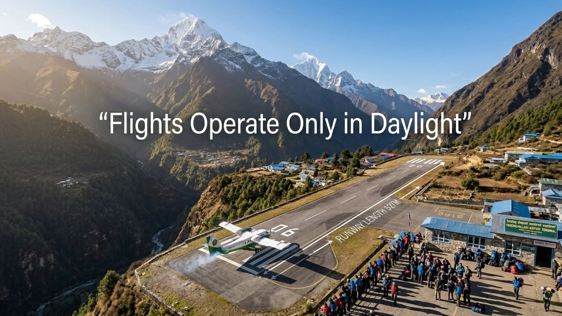 Lukla Flights Operate Only During Daylight Hours