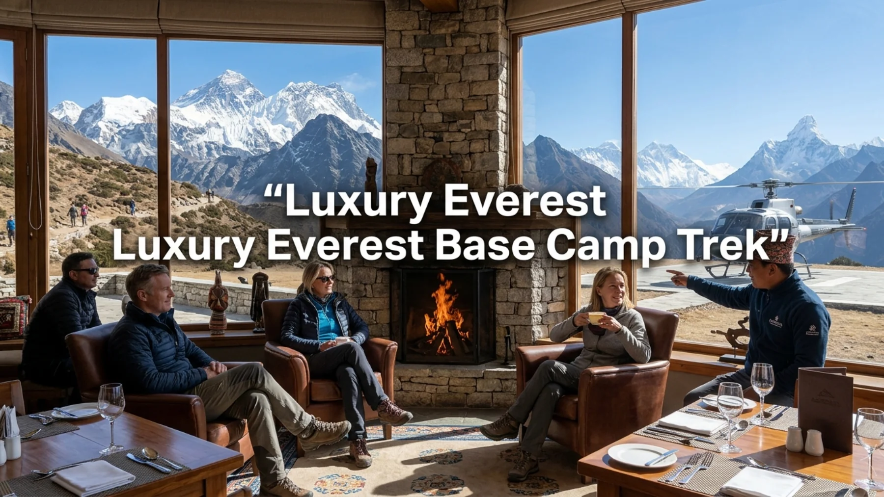 Luxury Everest Base Camp Trek (~$3,500 – $4,500)
