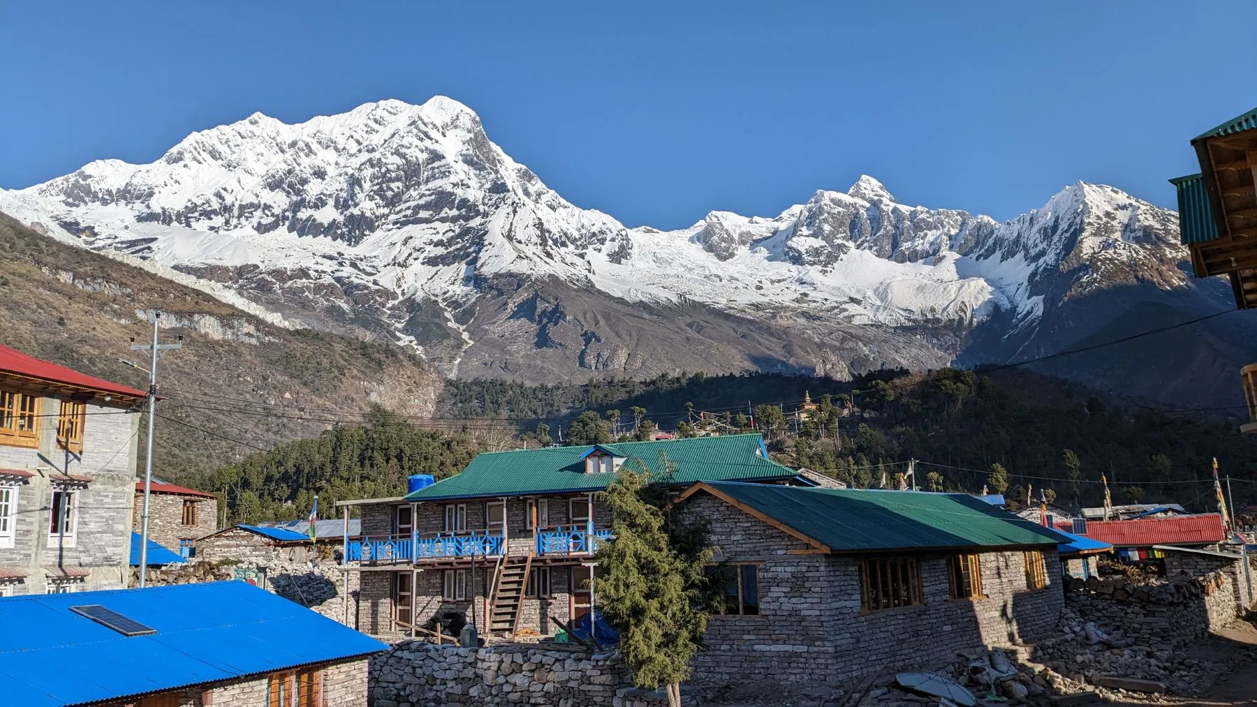 Manaslu Circuit Trek in November weather