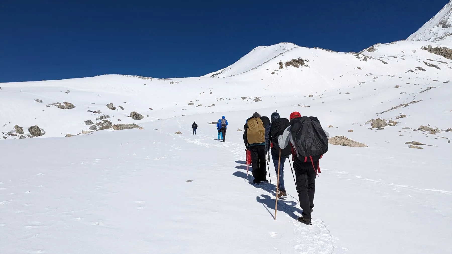 Typical September Trekking Day manaslu