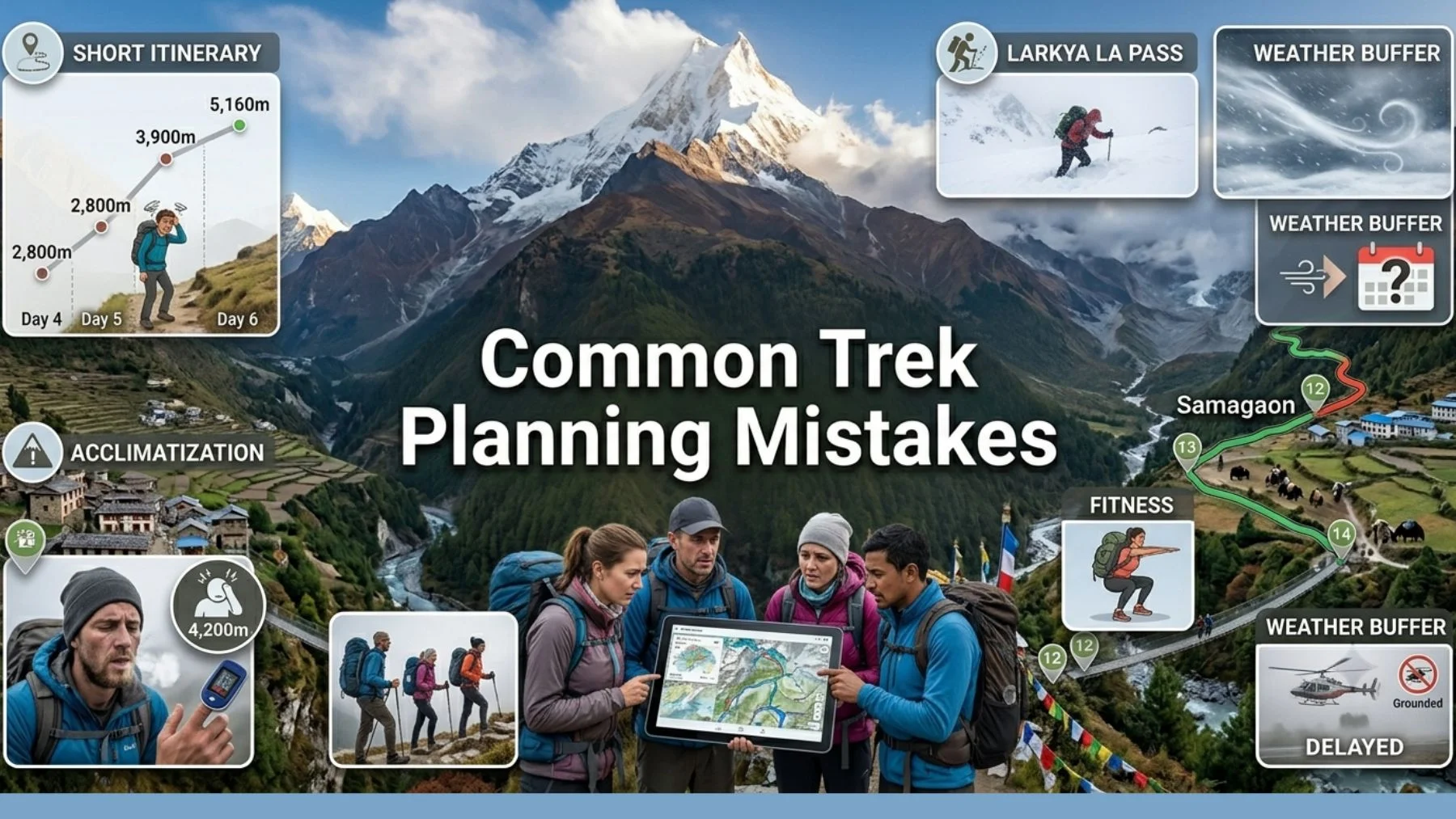 Manaslu circuit planning mistakes