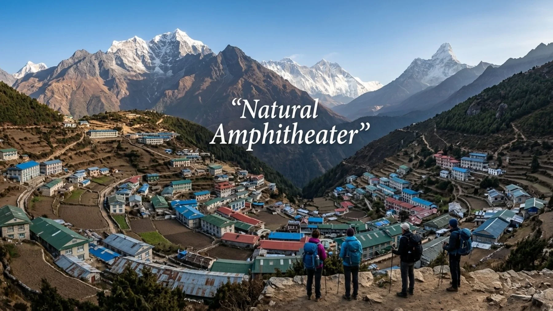 Built in a Natural Amphitheater