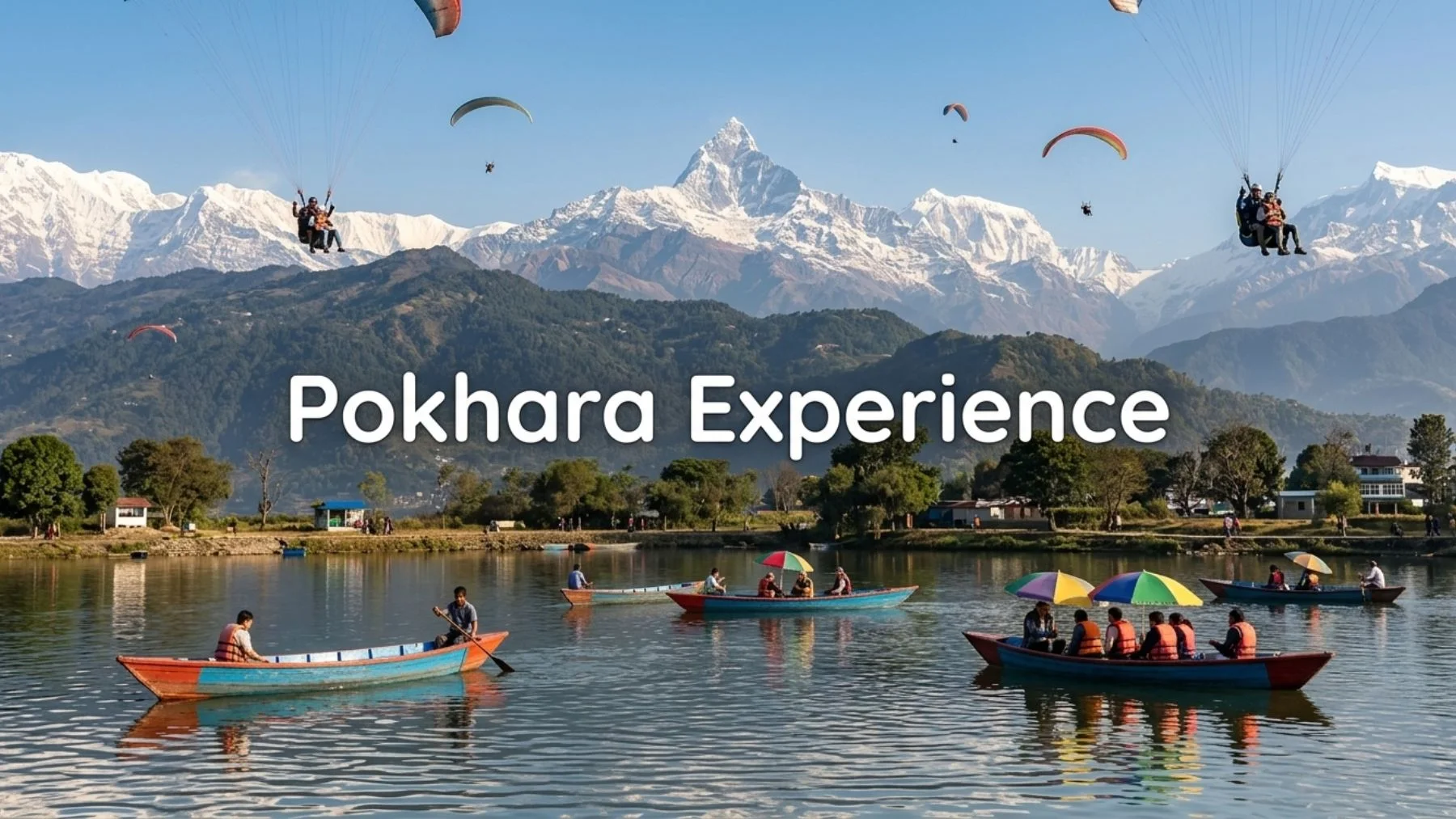 Experience Pokhara as things to do in kathmandu