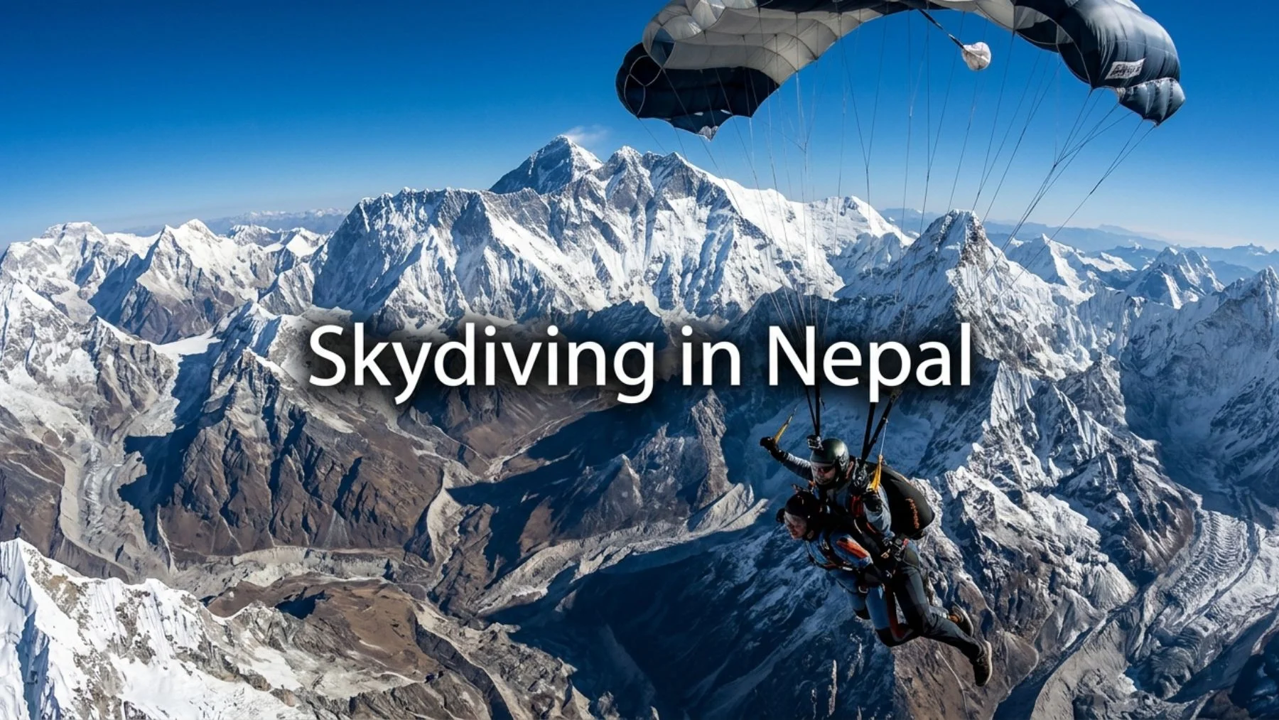 Skydiving in Nepal
