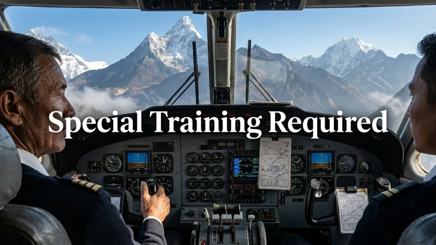 Pilots Need Special Training to Fly to Lukla