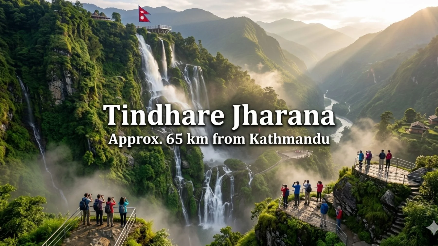 Tindhare Jharana – Nepal's Famous Bahubali Waterfall
